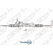 ����� ������� Honda CR-V 06-12 (����� ����) SAT ST-53601-SWA-A01 ST53601SWAA01 ����