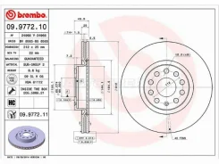 ���� ��������� Brembo 09.9772.11, �������� 09977211 ����