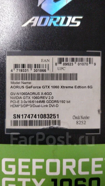 GeForce GTX 1060 ����