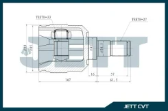 ���� ���������� 49505-2EJ10/V40-4013 JETT V404013 ����