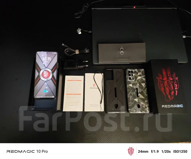 ZTE Nubia Red Magic 6R. �/�, 256 ��, �����������, 5G, Dual-SIM, NFC ����