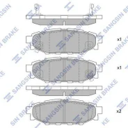 ������� ��������� Subaru Forester (08-), Legacy (05-09), Outback (08-) ������ SP2118 SP2118 ����