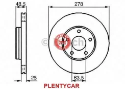 ���� ��������� �������� ford focus, volvo s40 - Bosch 0986479173 0986479173 ����