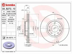 ���� ��������� Brembo 09. B272.10, �������� 09B27210 ����