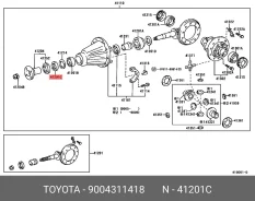 ������� 90043-11418 (90043-11279) Toyota 9004311418 ����