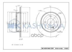 ���� ���������, ������ DF7928 (262�10) 4 ��� Kashiyama G10019 G10019 ����