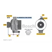 ��������� 14 v 80 a Bosch 0986044701 - 0986044701 ����