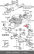 ������ ������� ������� ��� Toyota Yaris, Toyota Corolla, Toyota Avensis toyota 22204-22010 2220422010 ����