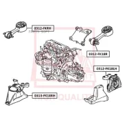 ������� ��������� ������ Honda Honda Civic FD 2006-2012 ASVA 0312FK18R - 0312FK18R ����