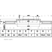 ���� ��������� Blitz BS0458 - BS0458 ����