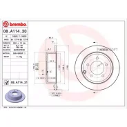 ���� ��������� UV Coated | ��� | Brembo 08A11431 - 08A11431 ����