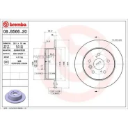 ���� ��������� ������. � �� ��������� Lexus ES (_V4_) 03/06-12/12 / Lexus ES (_V6_) 06/12-06/18 / TO Brembo 08B56621 - 08B56621 ����