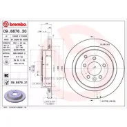 ���� ��������� ������ ������������� (�������� 2��) Brembo 09887631 - 09887631 ����