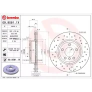���� ��������� ������. ����� Brembo Xtra BMW X3 (E83) 01/03-12/11 Brembo 0995811X - 0995811X ����