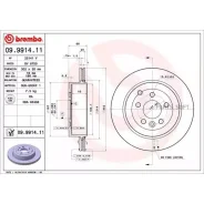 ���� ��������� UV Coated | ��� | Brembo 09991411 - 09991411 ����