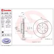 ���� ��������� ������. � �� ��������� Hyundai Accent III (MC) 11/05-12/10 / Hyundai Accent III Saloo Brembo 09A44511 - 09A44511 ����