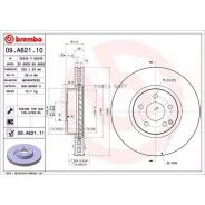 ���� ��������� ������. � �� ��������� Mercedes-BENZ (BBDC) C-Class (W204) 01/08- / Mercedes-BENZ (B Brembo 09A62111 - 09A62111 ����