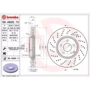 ���� ��������� ������. � �� ��������� Mercedes-BENZ E-Class (W211) 03/02-03/09 / Mercedes-BENZ E-CLA Brembo 09A82811 - 09A82811 ����