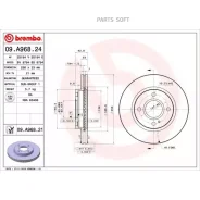 ���� ��������� UV Coated | ����� | Brembo 09A96821 - 09A96821 ����