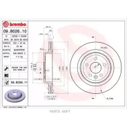 ���� ��������� ������ ������������� Brembo 09B02611 - 09B02611 ����