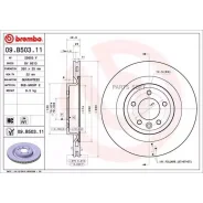 ���� ��������� ����. � �� ��������� LAND Rover Discovery V (L462) 09/16- / LAND Rover Range Rover I Brembo 09B50311 - 09B50311 ����