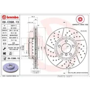 ���� ��������� ����������� ������. BMW (Brilliance) 3 Series (F30 F35) 07/12- / BMW 1 (F20) 11/10- Brembo 09C39813 - 09C39813 ����