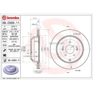 ���� ��������� ������ ������������� (�������� 2��) Brembo 09C50311 - 09C50311 ����