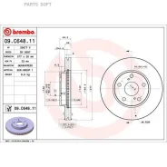 ���� ��������� ������. � �� ��������� Toyota Auris (_E18_) 10/12-12/18 / Toyota Auris Estate (_E18_) Brembo 09C64811 - 09C64811 ����