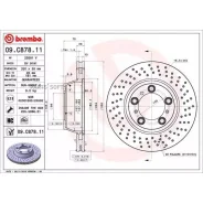 ���� ��������� Porsche 911 (991) 3.8 GT2 RS 2017-2020 Brembo 09C87811 - 09C87811 ����