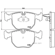 ������� ��������� �������� ������. BMW 5 (E39) 09/95-07/03 / BMW 5 Touring (E39) 09/96-05/04 / BMW 7 Brembo P06021 - P06021 ����