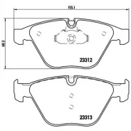 ������� ��������� �������� Brembo P06054 - P06054 ����