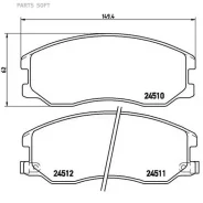 ������� ��������� �������� ������. FIAT Croma (194_) 06/05- / Holden Vectra Hatchback (ZC) 04/02-12 Brembo P10003 - P10003 ����