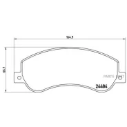 ������� ��������� �������� ������. FORD Transit Box 04/06- / FORD Transit Bus 04/06- / FORD Trans Brembo P24064 - P24064 ����