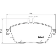 ������� ��������� �������� Brembo P50093 - P50093 ����