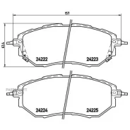 ������� ��������� �������� Brembo P78017 - P78017 ����