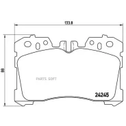 ������� ��������� �������� ������. Lexus LS (_F4_) 04/06- Brembo P83075 - P83075 ����