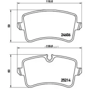 ������� ��������� �������� Brembo P85117 - P85117 ����
