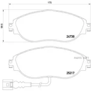 ������� ��������� �������� Brembo P85131 - P85131 ����