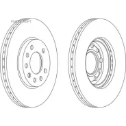 ���� ��������� Ferodo DDF1042 - DDF1042 ����