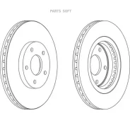 ���� ��������� Qashqai X-Trail Ferodo DDF1589 - DDF1589 ����