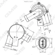 ����� ������� ������������� AUDI A6 S6 A7 Q7 GMB Gewvw032 - GEWVW032 ����