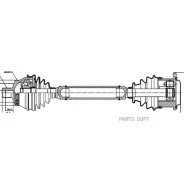 ������ � ����� ����� AUDI A6 (4B2 C5) GSP 203019 - 203019 ����