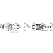 ��� ��������� � ����� ������ Citroen Jumper/FIAT Ducato/Peugeot Boxer 1.9-2.8 94-02 ����. (ABS) GSP 210036 - 210036 ����