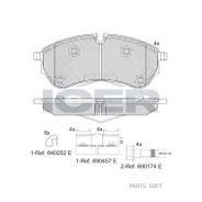 ������� ����. �������� ������. /����. VW Crafter II 2016- ICER 142284 - 142284 ����
