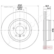���� ��������� (c ���������. ���������) Japanparts DP0126C - DP0126C ����