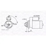 ������� 12V 1,3Kw Magneti Marelli 063280045010 - 063280045010 ����