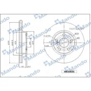 ���� ��������� �������� ��� 294*28*46 3 ������������� Mitsubishi Mando MBC030203 - MBC030203 ����