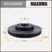 ���� ��������� Masuma BDE0288 - BDE0288 ����