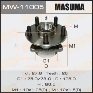 ������� ������ � ��������������� ����������� Masuma MW11005 - MW11005 ����