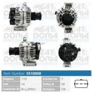 ��������� 14V 110A Ford Transit (FM, FN) 2.4 D Meatdoria 5510008 - 5510008 ����